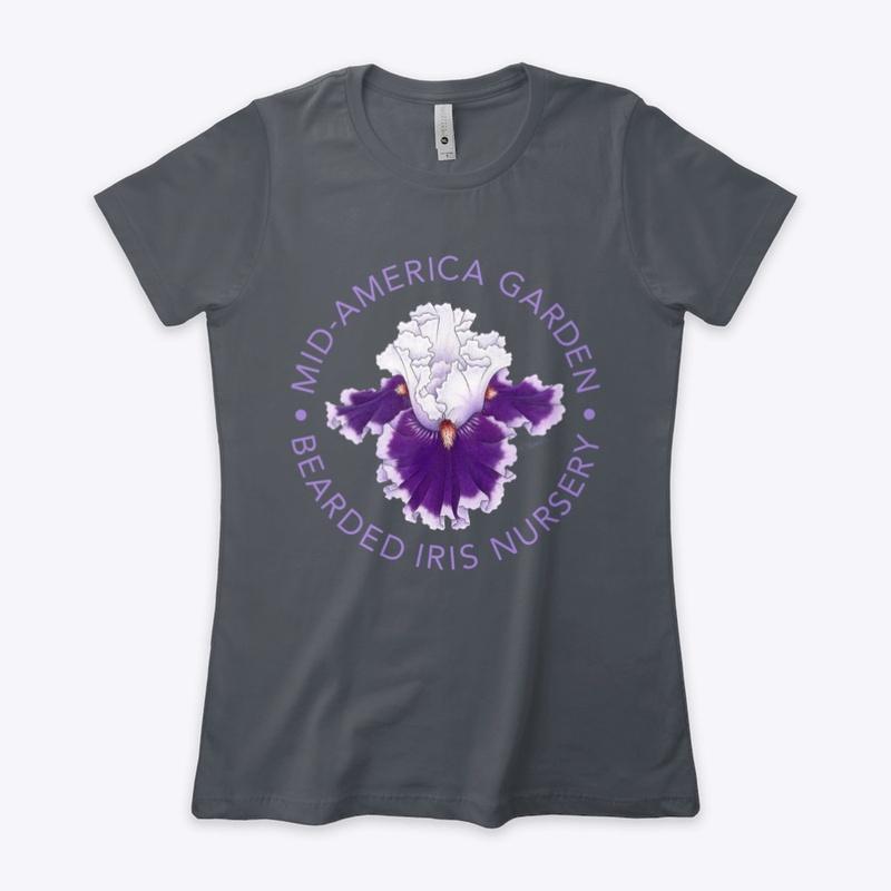 Mid-America Garden Purple Iris Logo